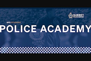 Surrey Police launches student academy with 28 spots for July dates