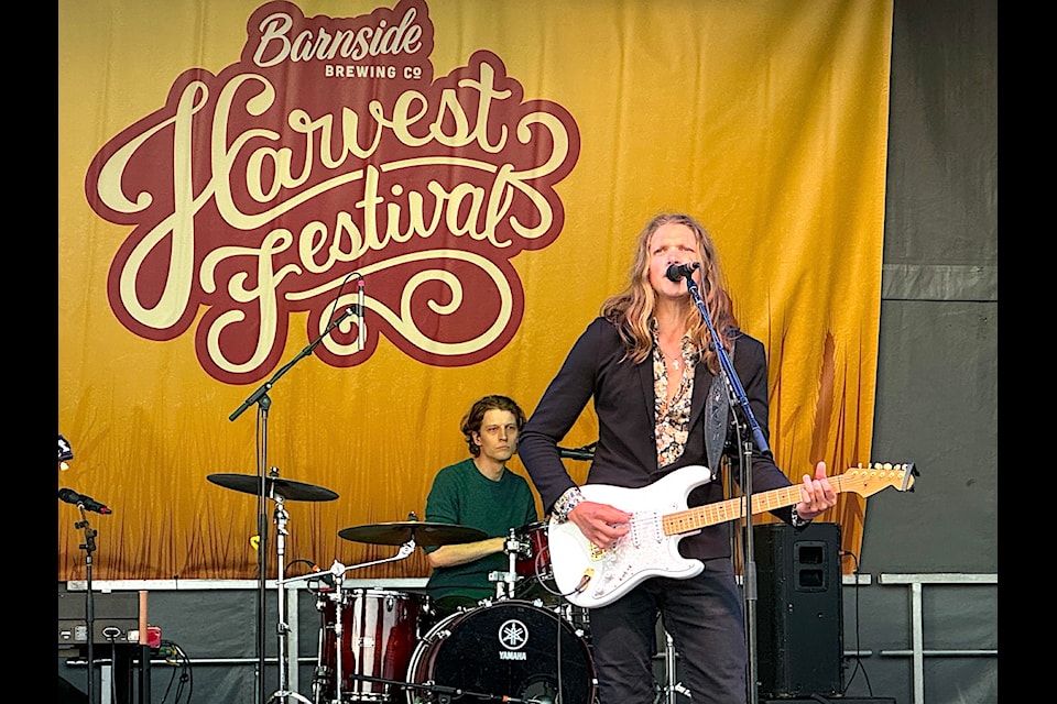 Spendo performs at Barnside Harvest Festival in Ladner on Saturday, Sept. 14, 2024.