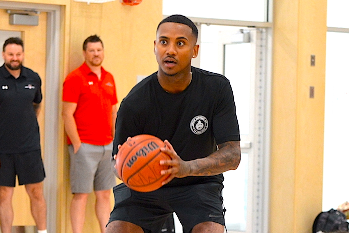 Surrey Police basketball camp a Holy Cross homecoming for ex-pro player