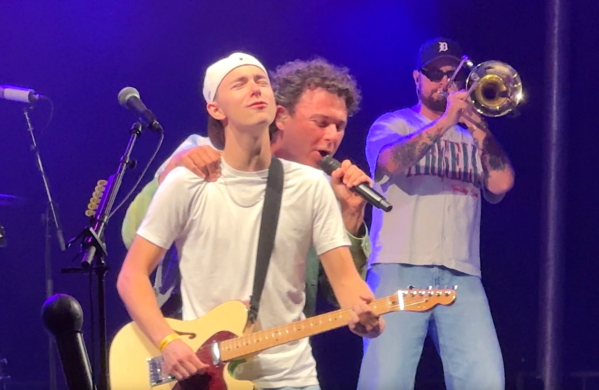 VIDEO: 'Best moment of my life' for B.C. guitarist who jammed with Arkells
