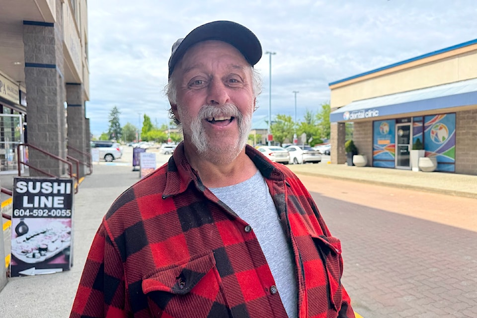 Newton's "Team Tidy" trash picker Kenneth Green on his final day on the job, May 30, 2025.