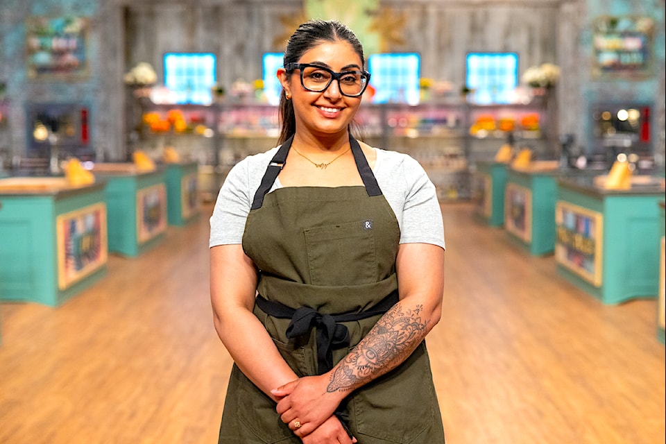 Just Cakes Bakeshop owner Raveena Oberoi competes in Season 11 of Food Network's "Spring Baking Championship" series, which debuts March 10.