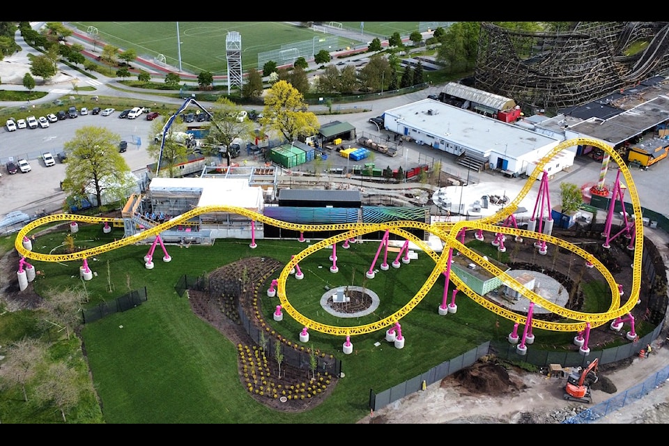 VIDEO 45 seconds of thrills on Playland s new ThunderVolt Canada s fastest electric launch coaster Terrace Standard