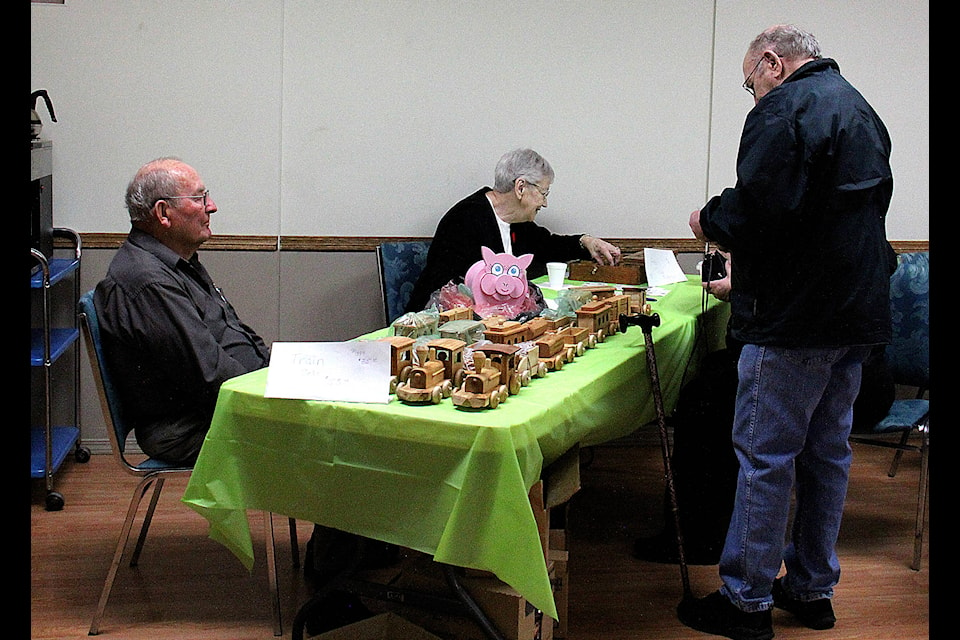 The Sylvan Lake and District Lions Club hosted their Fall Craft and Vendor Fair on Nov. 3. The 11 vendors provided a variety of products for those looking to get a head start on their holiday shopping. Photos by Kaylyn Whibbs/Sylvan Lake News