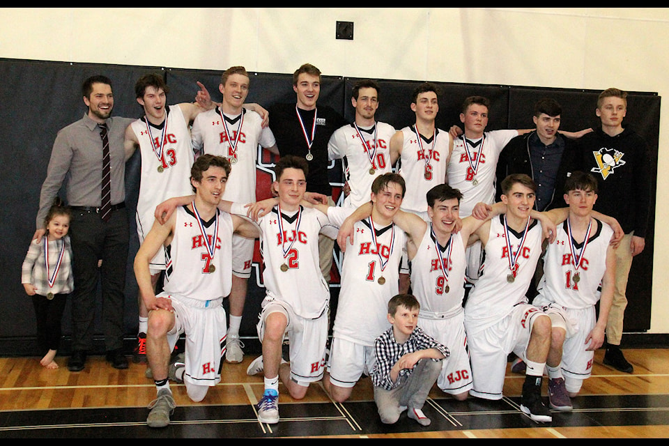 The H.J. Cody Lakers won the gold medal at Zone and a spot in Provincials after beating the St. Joe’s Falcons Saturday night. This is the first time the senior boys team has made it to the 3A Provincial tournament.