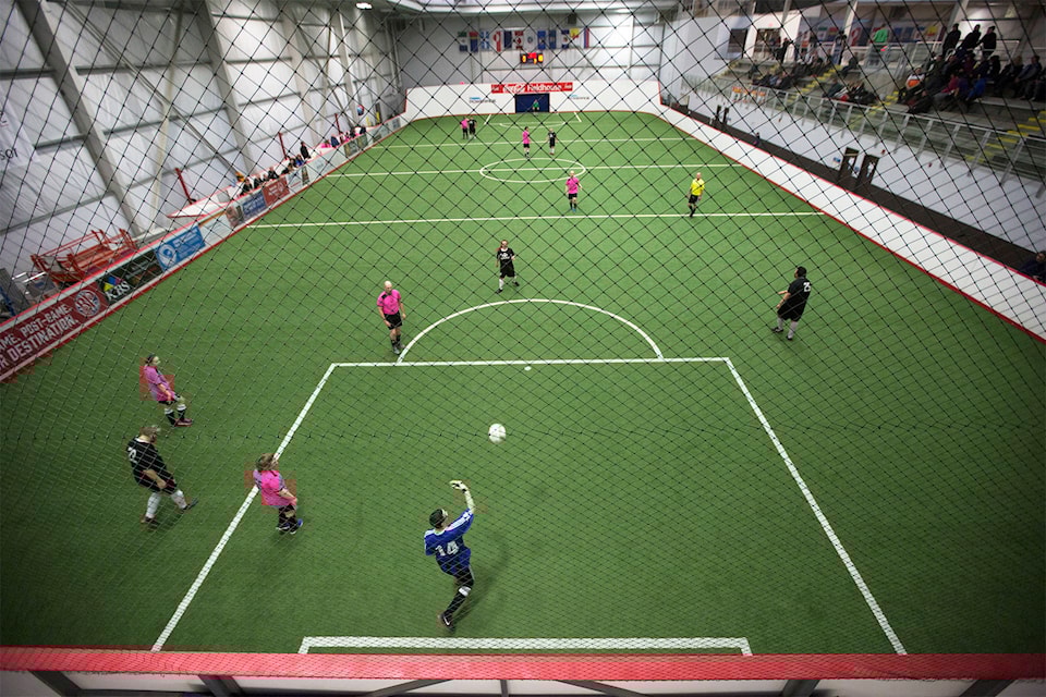 Space regulations biggest hurdles to indoor soccer season Sylvan Lake News