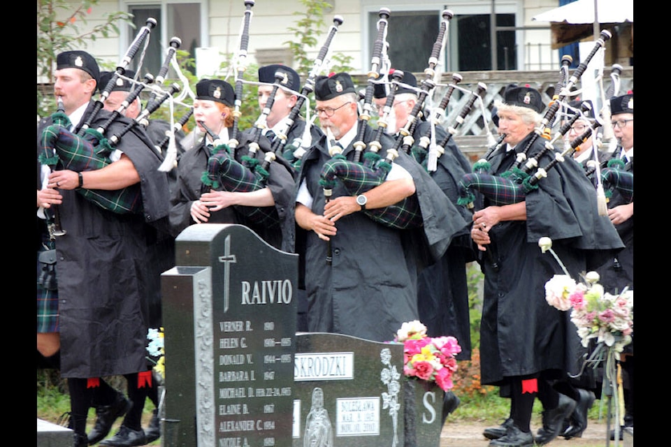 Innisfail Legion Pipe Band. Catherine Janke / Submitted photo