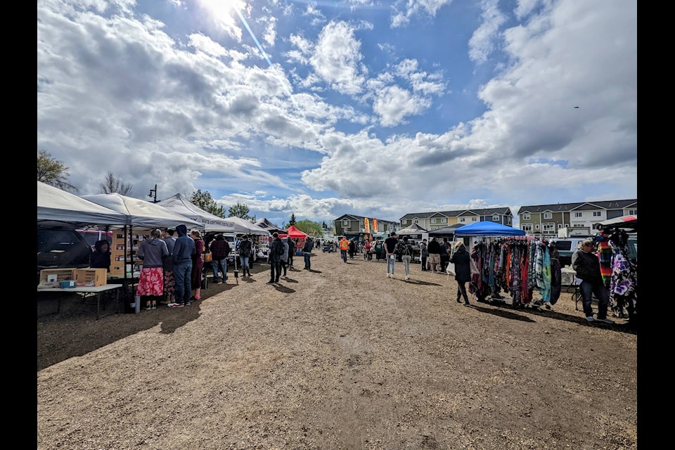 The Sylvan Lake Farmers Market opened for the 2022 season on May 20. It runs every Friday between 4 p.m. and 7:30 p.m. through to the end of September. Reeti Meenakshi Rohilla / Sylvan Lake News