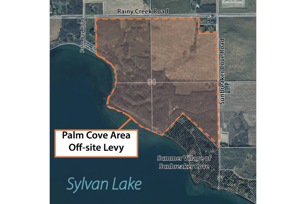 Palm Cove development costs and the Sylvan Lake area Structure Plan