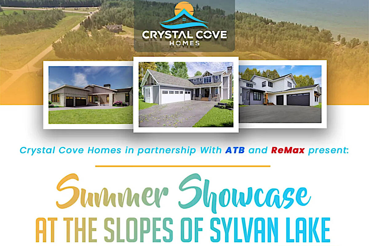 Crystal Cove Homes is holding a Summer Showcase Sylvan Lake News