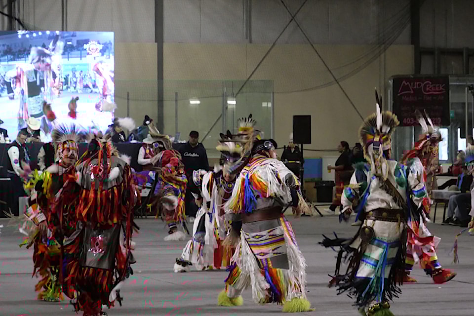 The International Powow Times powwow took place over three days from Oct. 18 to Oct. 20. Over the three days many different styles of dance were done including the chicken, the girl's traditional, the boy's traditional, the girl's jingle, the boy's grass, the girl's fancy and the boy's fancy. 