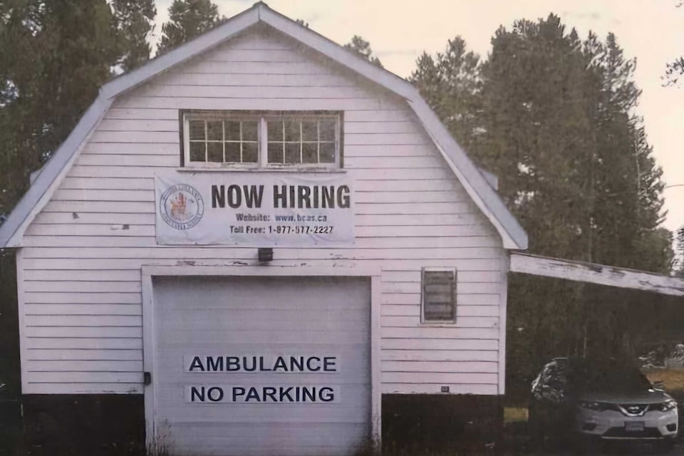Housed in a leased decades-old former provincial forest service building, the current ambulance station does not meet the needs of a modern emergency service. It also been condemned because of mold and weather damage.