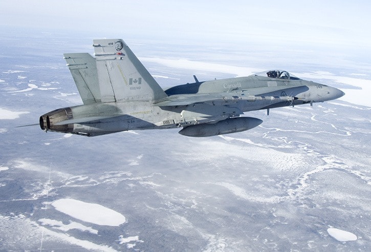 CF-18 from 410 Squadron