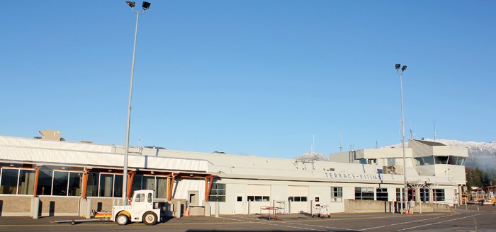 More people using airport Terrace Standard