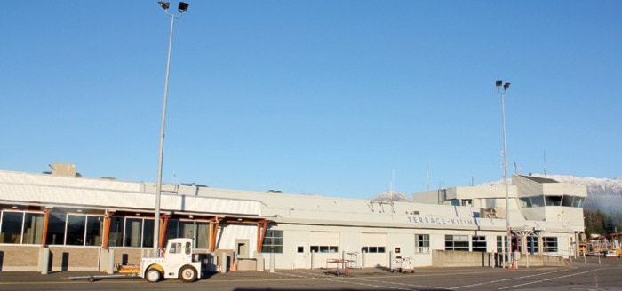 More people using airport Terrace Standard