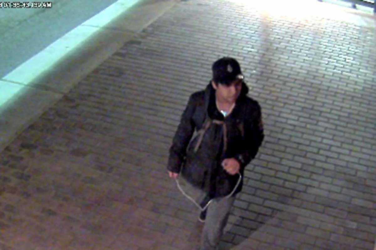 Police seeking man believed to be involved in arson