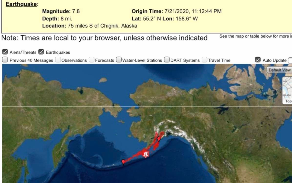 Tsunami threat vancouver
