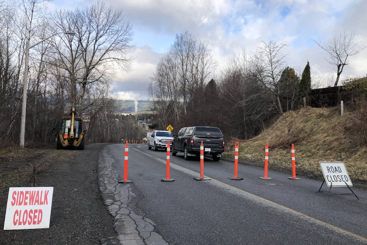 VIDEO Crews probe Birch Hill slope fix Terrace Standard
