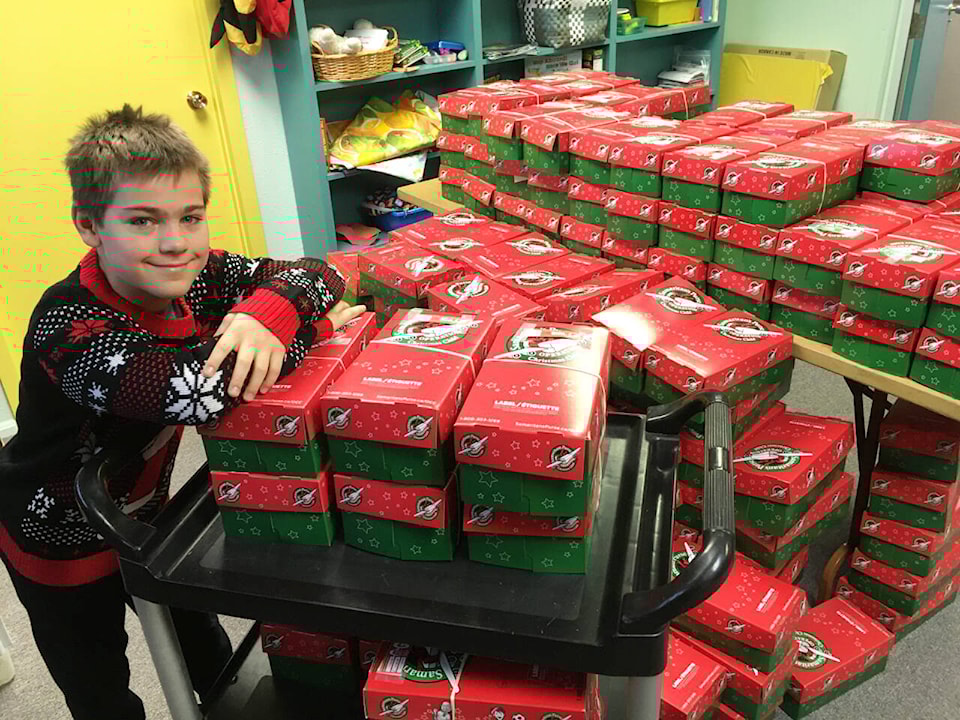 Operation Christmas Child shoebox collection hitting high gear Terrace Standard