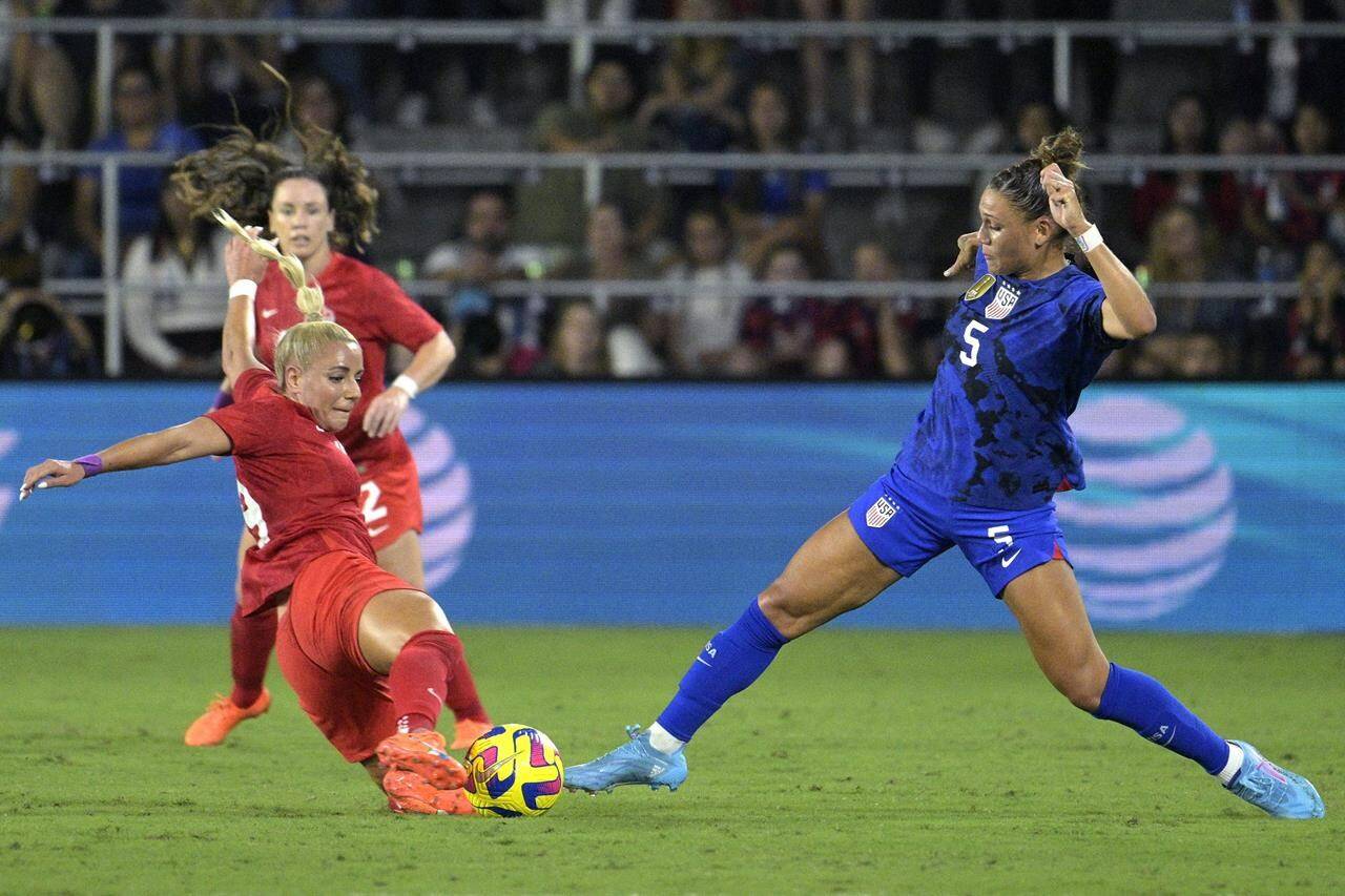 Canadian women shows effects of off-field labour distractions in 2-0 loss  to U.S. - Terrace Standard