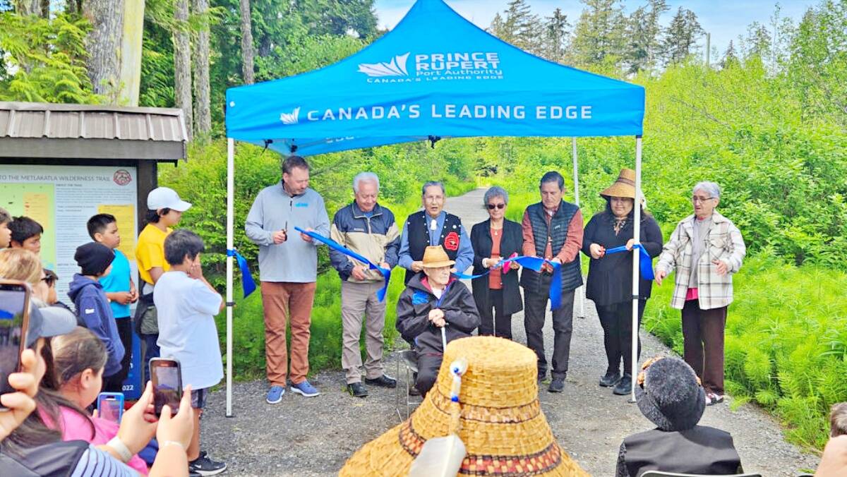 Metlakatla Wilderness Trail reopening celebrated near Prince Rupert