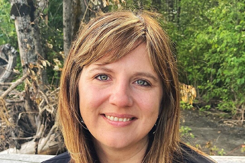 Skeena Salmon Arts Show featured artist Alicia Taylor intricately blends B.C.’s natural elements with glass artistry, reflecting the region’s profound connection to salmon and local ecosystems. (Contributed photo)