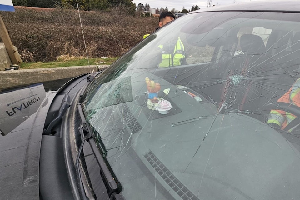 The driver and company involved in the latest overpass hit – on Highway 99 at the Blundell overpass in Richmond on March 19, 2025 – will be investigated, police say.