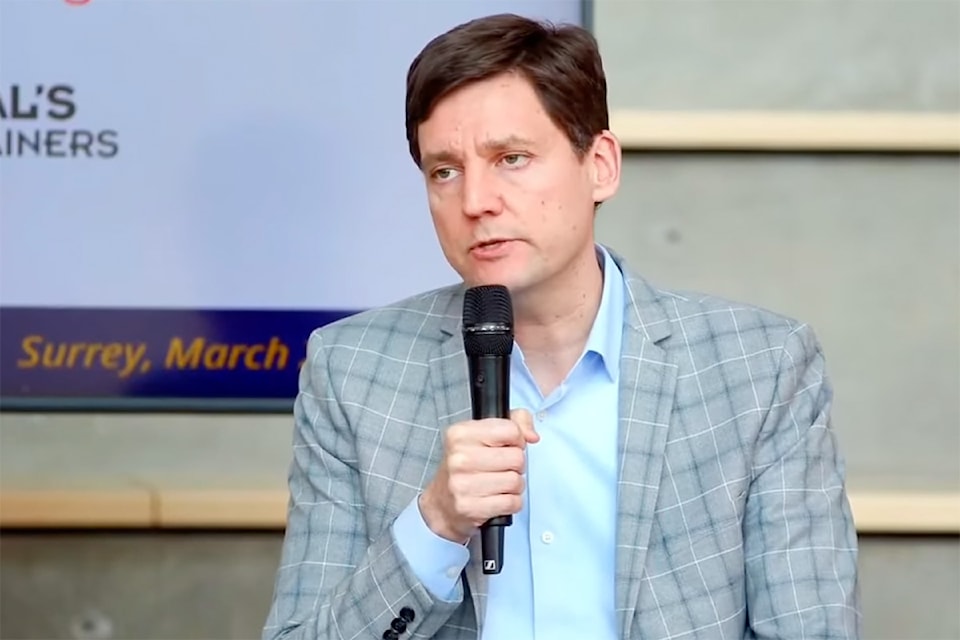 Premier David Eby Friday announced plans to eliminate the carbon tax "entirely" 