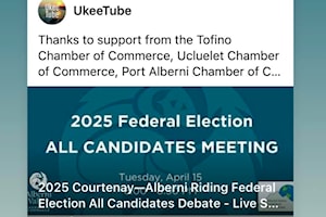 Courtenay-Alberni all-candidates' meeting will livestream to west coast