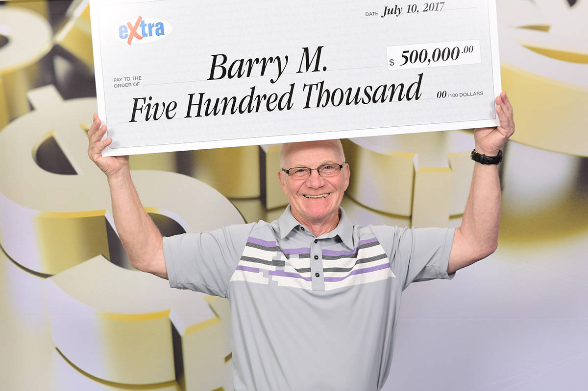 Courtenay man wins a half-million on the Extra