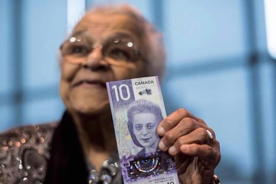 Canada s Viola Desmond 10 bill named best banknote in the world Tofino Ucluelet Westerly News