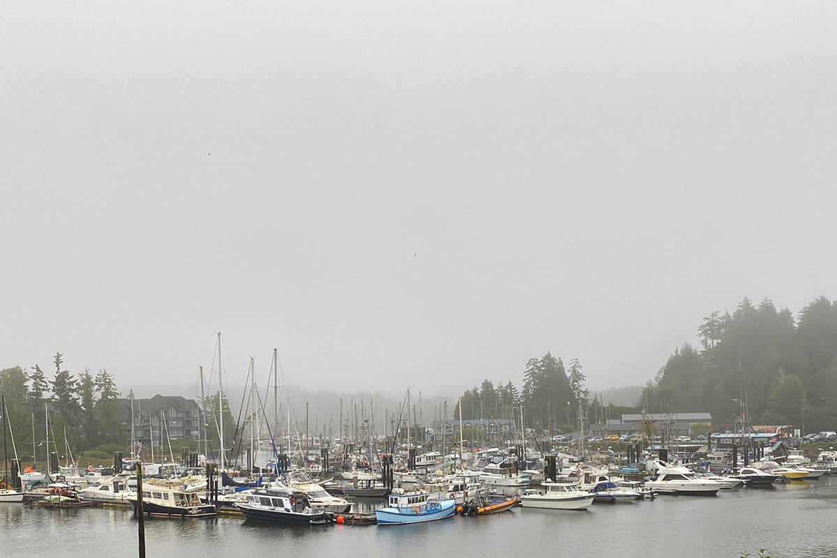 The views from the balcony during our stay at the Canadian Princess Lodge and Marina were quintessentially west coast.