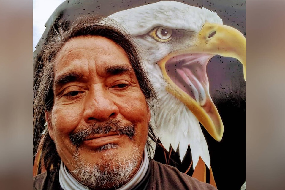 Richard Nelson, who belonged to the Nisga’a Eagle Clan, will be remembered as a loving brother by his family and as a father figure by the Terrace homeless community. (Submitted photo/Diana Guno)