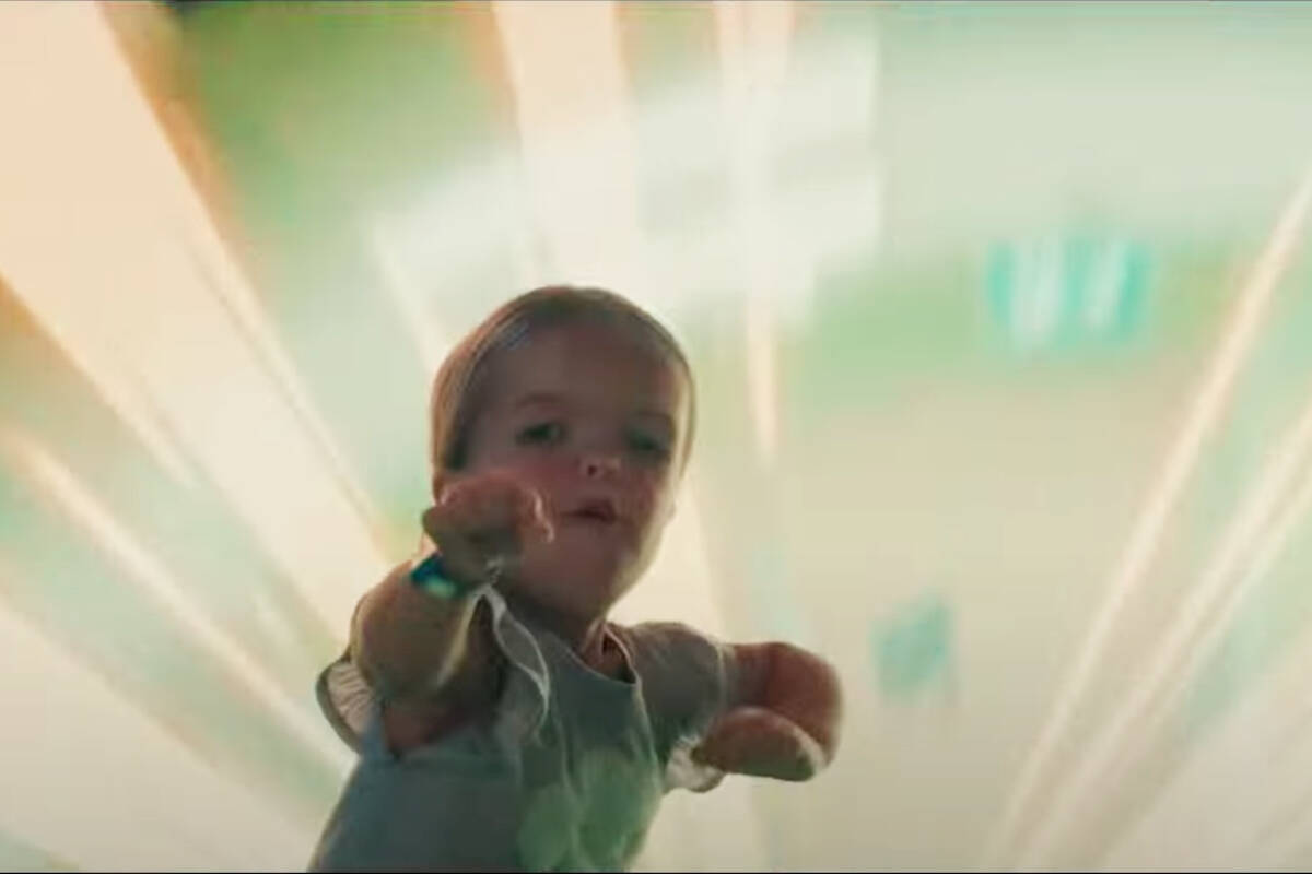 Ava Secuur was part of a video campaign for the BC Childrens Hospital Foundation called Small is Mighty. (Screenshot BC Childrens Hospital Foundation)