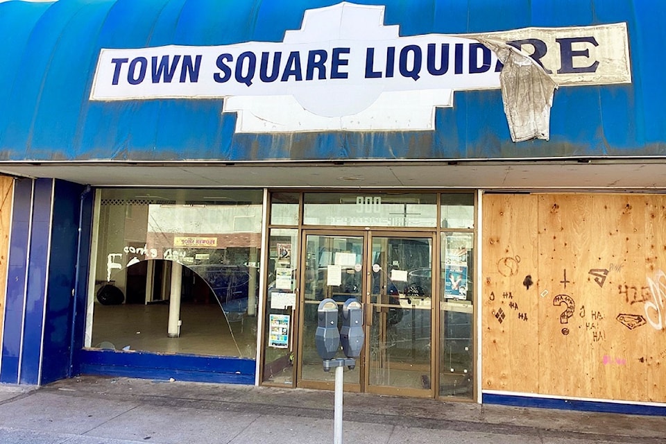 The City of Trail says it will teardown the former Liquidation World building. 