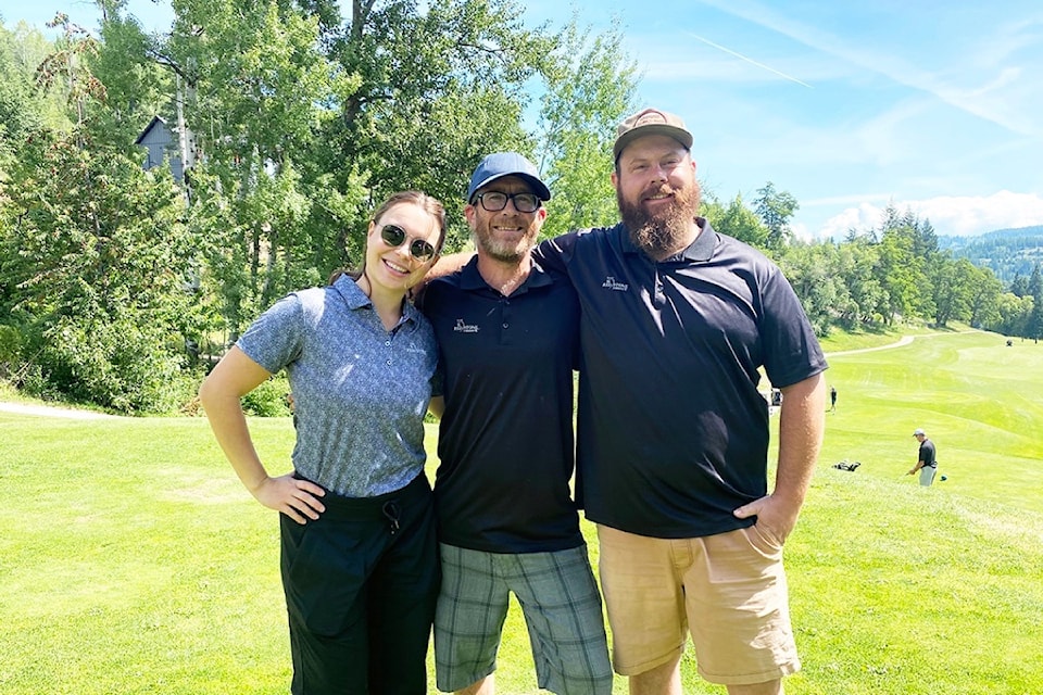 The Trail Times and Rossland News send hearty congratulations to this year’s Burger Month champion, Redstone Resort Clubhouse. L–R: Event Manager Bella Fisher, Chef Brad Mackay, Head Chef Declan Guy and Sous Chef Kham Athitang (not pictured).