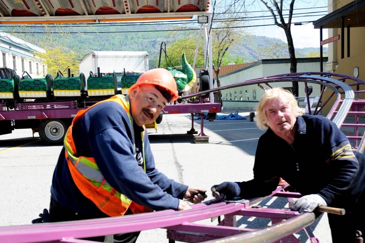 Settingup Silver City Days Trail Times