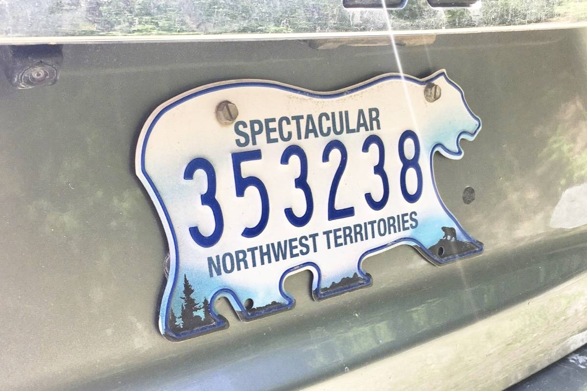 Northwest territory online license plate