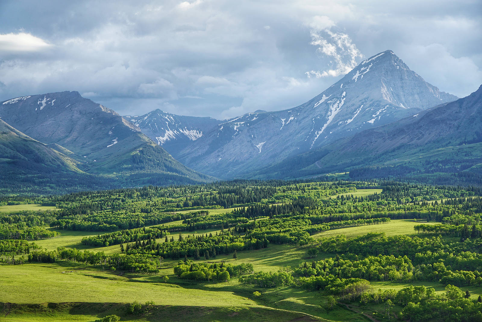 Thanksgiving Ranch, near the stunning scenery of Waterton Lakes National Park. Photo by Powder Matt.
