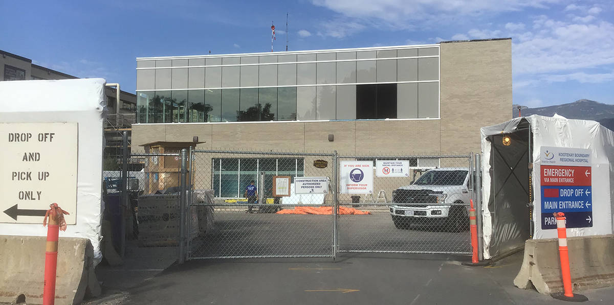 View of the second floor of KBRH now under construction, fall 2020. Photo: Sheri Regnier