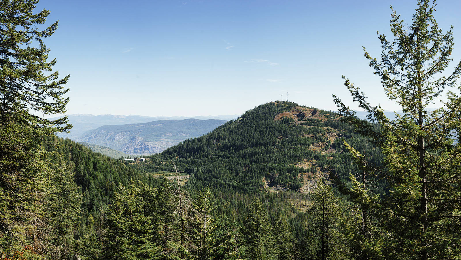 Red Mountain, near Rossland, provides a fitting backdrop for all manner of outdoor activities.