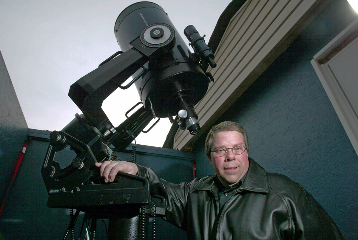 Canada's Backyard Astronomer, Gary Boyle. Photo: Submitted by Gary Boyle