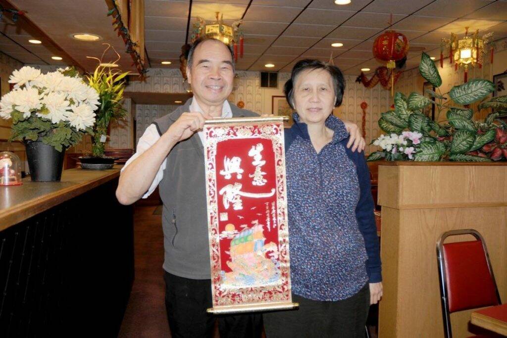 Benny and Ursula celebrating Chinese New Year 2020, right before the pandemic hit. Photo: Sheri Regnier