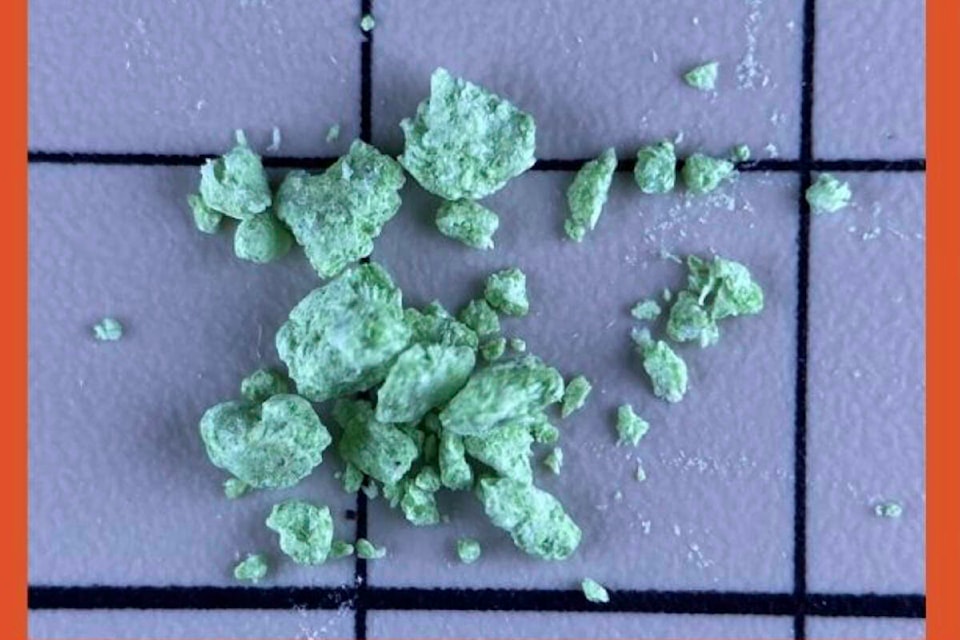 This drug circulating in Trail, and surrounding cities, is believed to be connected to a number of poisonings. Photo: Interior Health