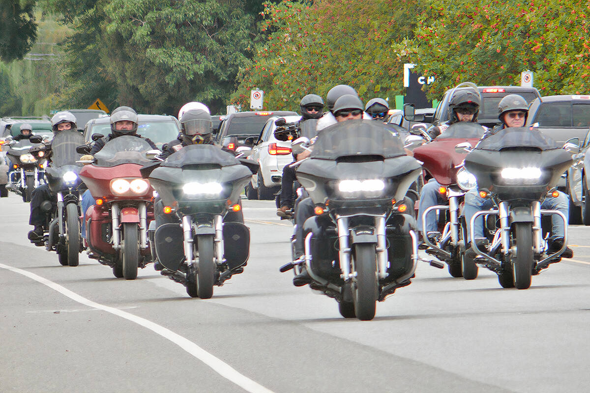 What it looked like as Hells Angels-linked bikers descended on Toronto