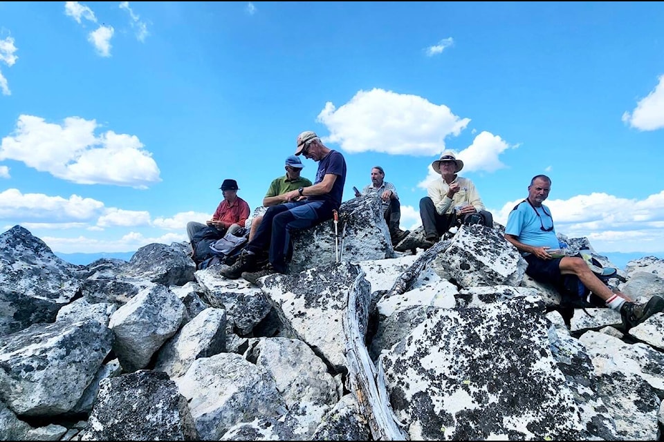 Saturday brought the perfect backdrop for a hike in the Paulson Pass. Brenda Haley, an avid hiker from Trail, joined the Christina Lake Ramblers for a trek up Mount Faith, located in Gladstone Provincial Park. The trail is described as moderately steep and fairly difficult to hike. Photos: Brenda Haley