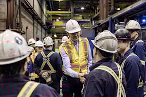 Premier visits Trail, but details remain slim