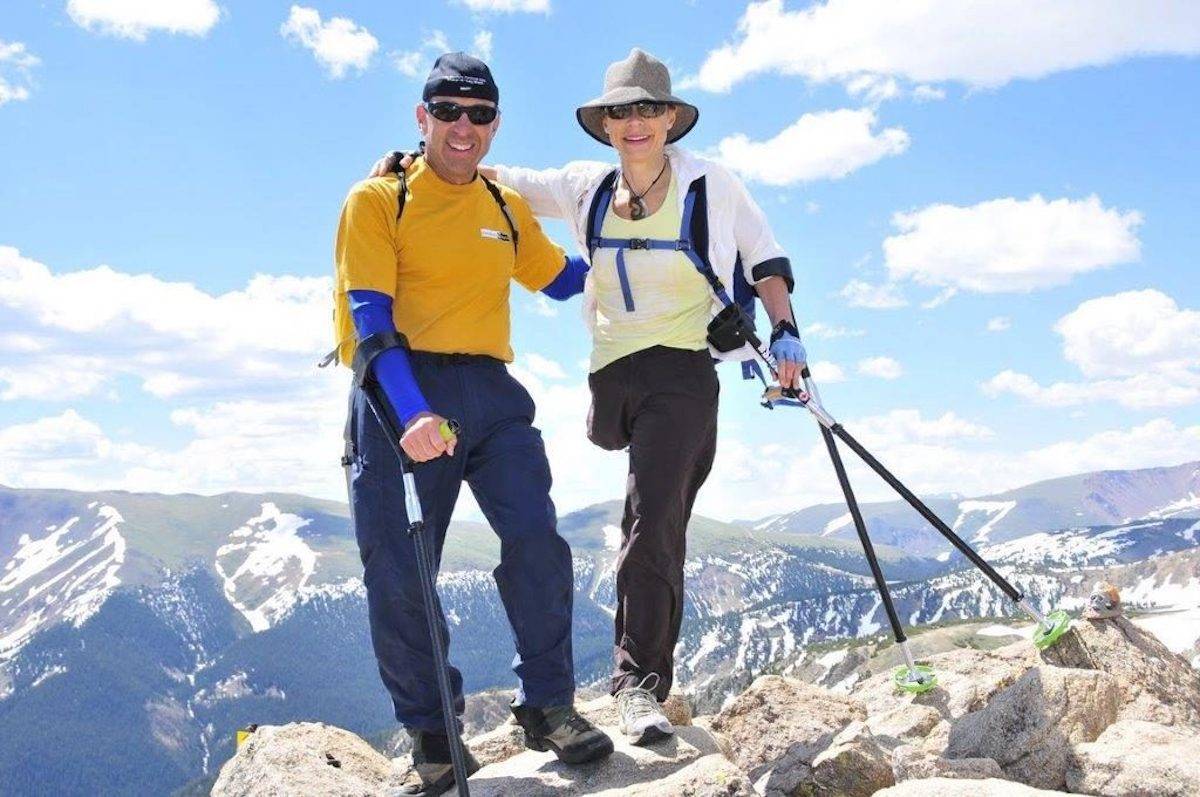 Vancouver Islandbuilt crutches help disabled adventurers conquer the