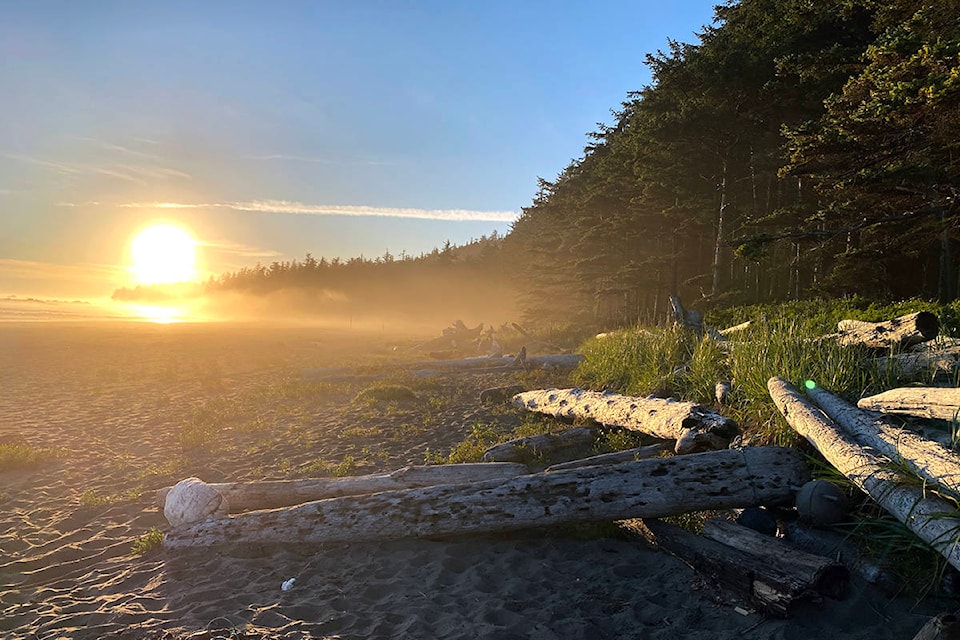 Sunset at Raft Cove. (Zoë Ducklow)