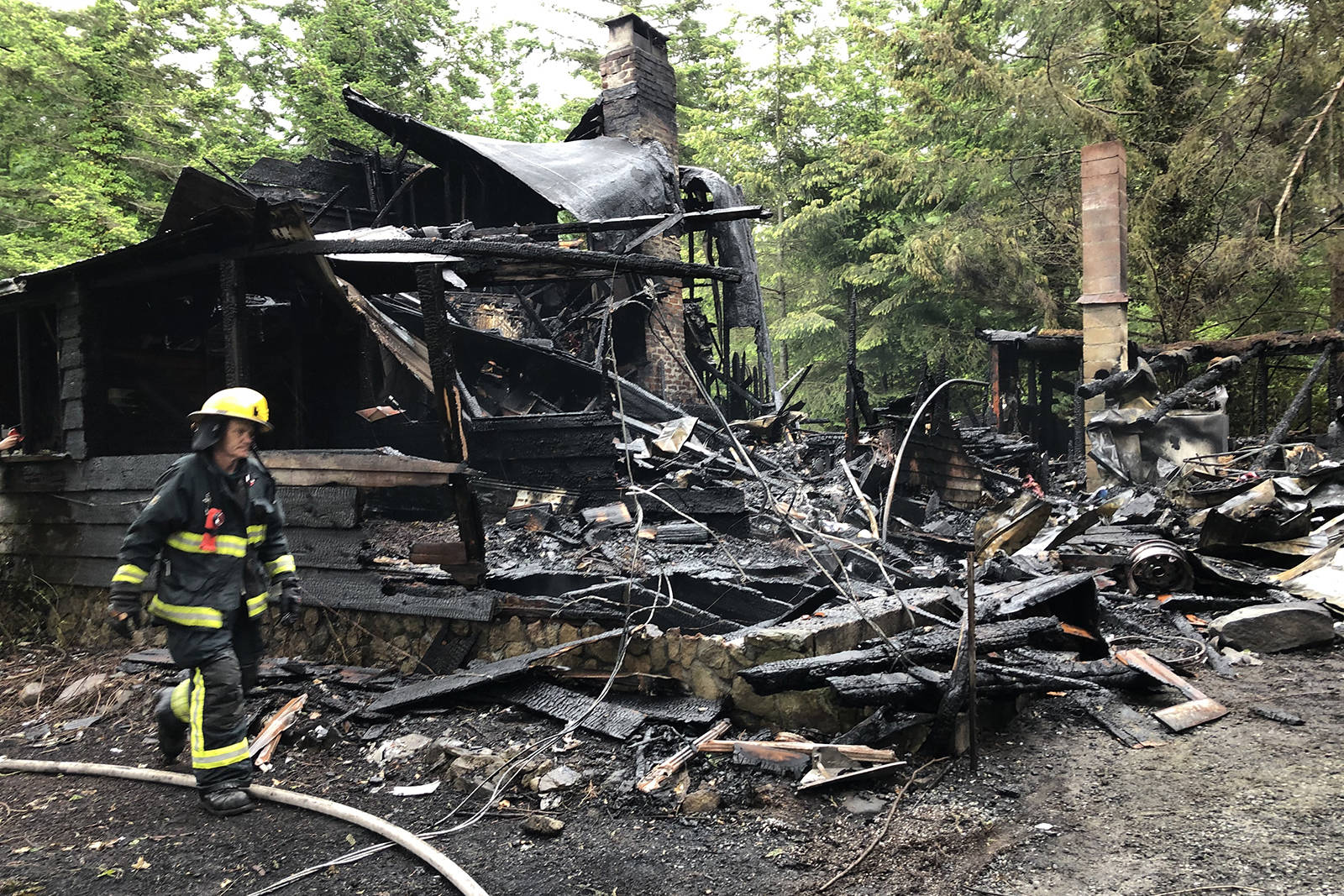 GoFundMe started for Gabriola Island fire victim Vancouver Island